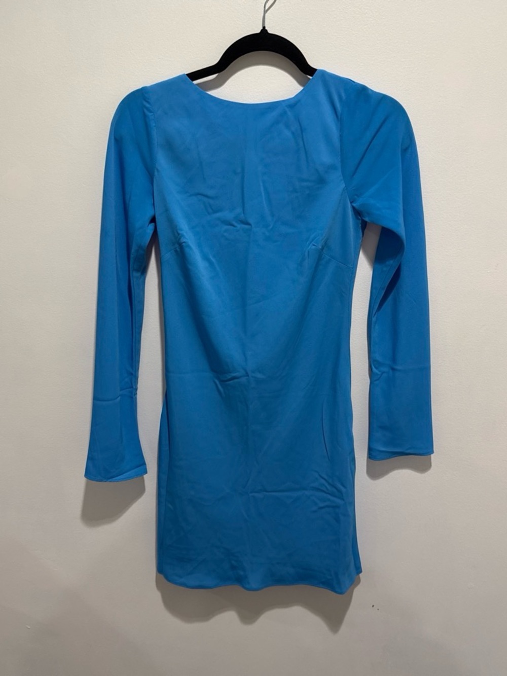 Abercrombie & Fitch Bright Blue Long Sleeve Dress